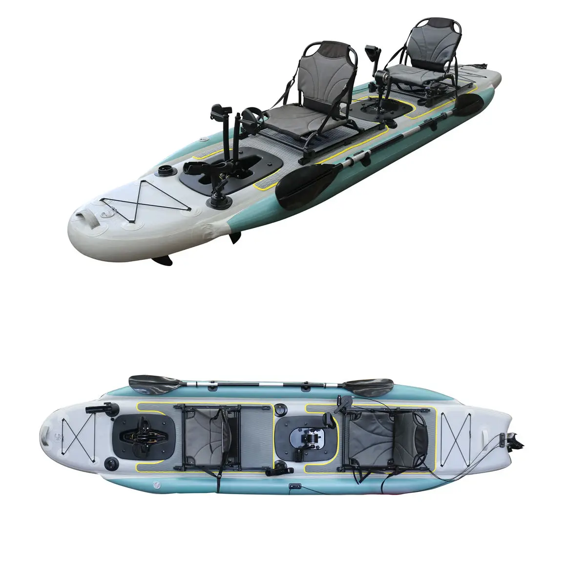 14ft Nadmuchiwany kajak wędkar – Fishing Boat Seat recenzja i cena