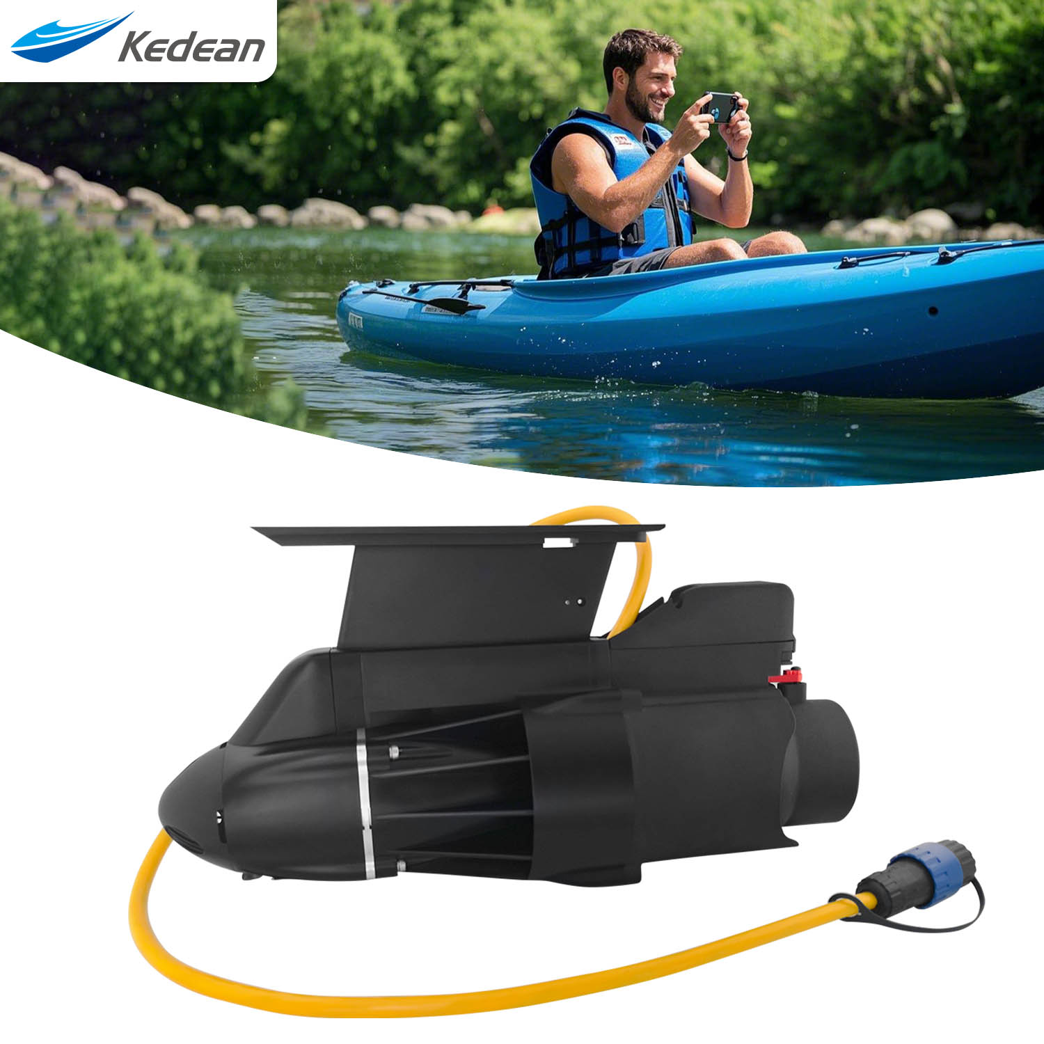 Silnik elektryczny do łodzi ry – Fishing Boat Trolling Motor recenzja i cena